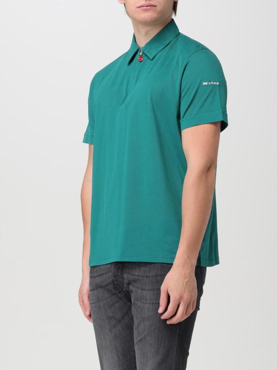  키톤 폴로 티셔츠 UMK0359 6 Green - KITON