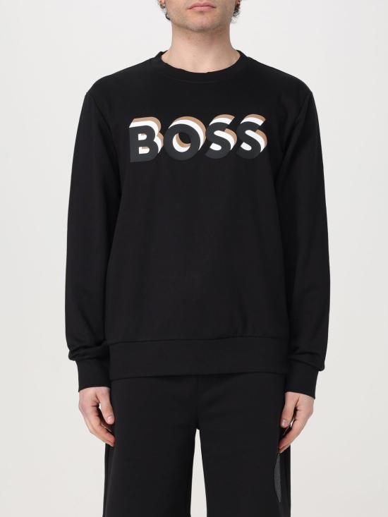  보스 긴팔 티셔츠 50507939 001 Black