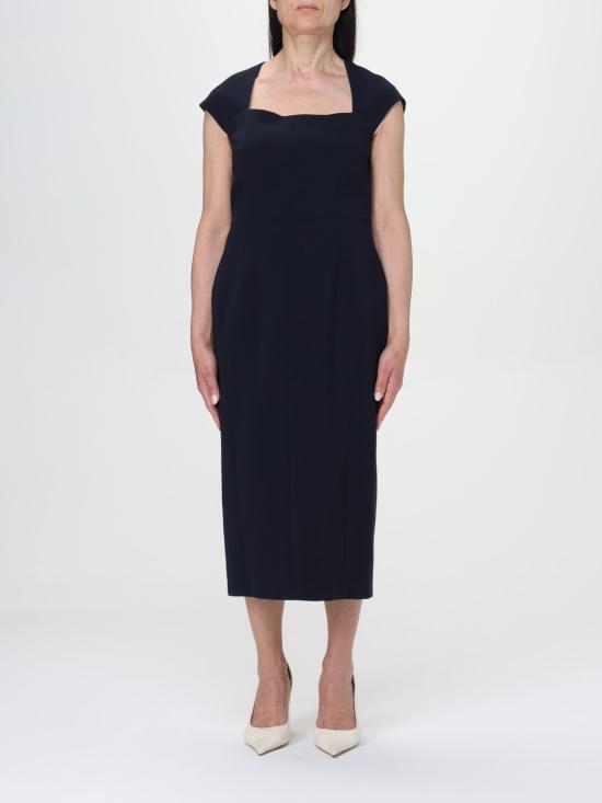  막스마라 스튜디오 미디 원피스 2416221041600 005 Blue