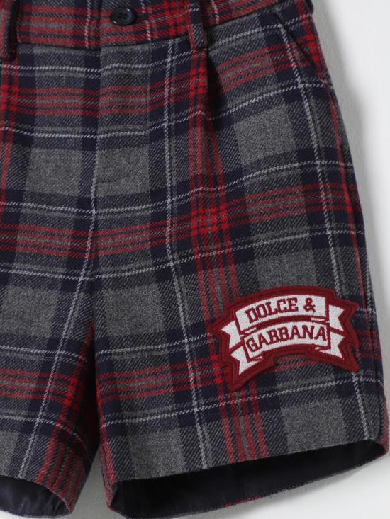 25FW [키즈] 돌체앤가바나 쇼츠/버뮤다 L43Q43FQMFZ S8100 Blue - DOLCE & GABBANA