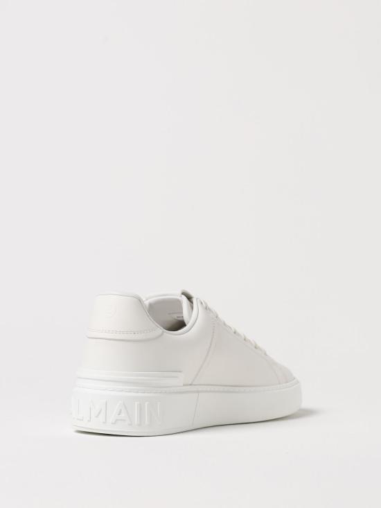 25FW 발망 뮬/슬리퍼 DM1VI288LVTR 0FA White - BALMAIN