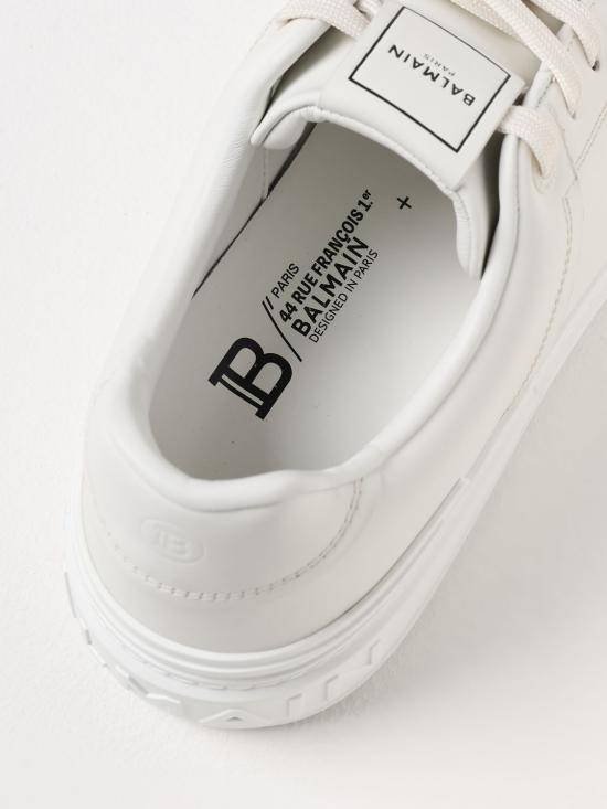 25FW 발망 뮬/슬리퍼 DM1VI288LVTR 0FA White - BALMAIN