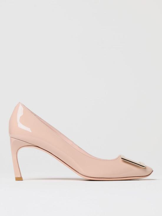 26SS 로저비비에 트럼펫 메탈 버클 펌프스 RVW40015280D1P C211 Blush Pink