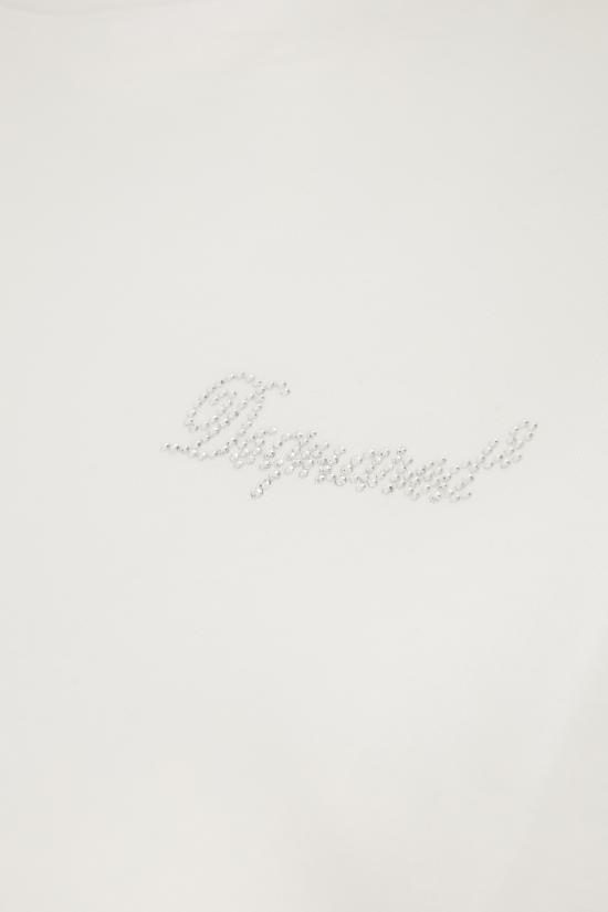 25SS 디스퀘어드2 반팔 티셔츠 S75GD0452D20020 100 WHITE - DSQUARED2