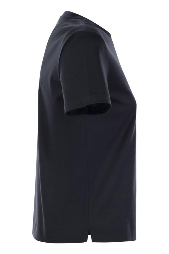 25SS 막스마라 반팔 티셔츠 2511971018600 004 BLUE - MAX MARA