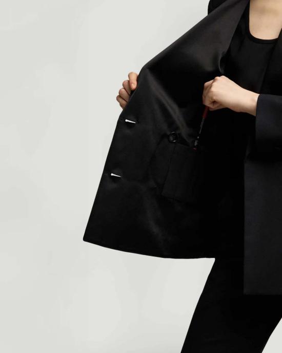  아르젠트 수트 자켓 턱시도 블레이저 블랙 - ARGENT