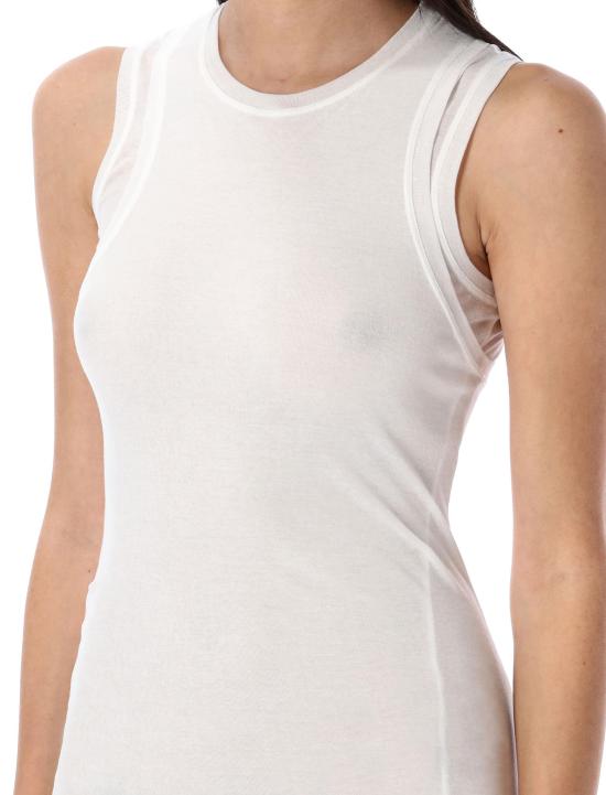 25SS 질샌더 롱 원피스 J02CT0505J20249 100 WHITE - JIL SANDER