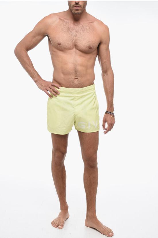  지방시 스윔팬츠 BMA00W1453725 Yellow - GIVENCHY