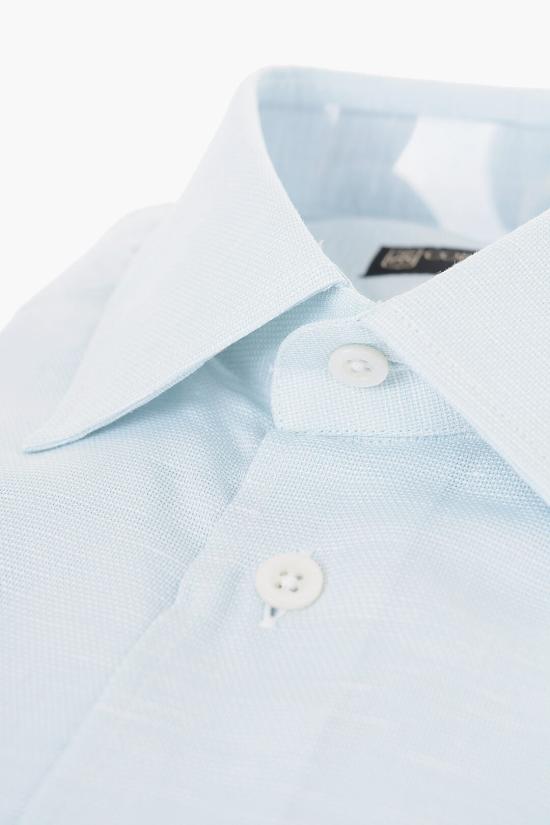  꼬르넬리아니 긴팔 셔츠 73I108 4111356 008 Light blue - CORNELIANI