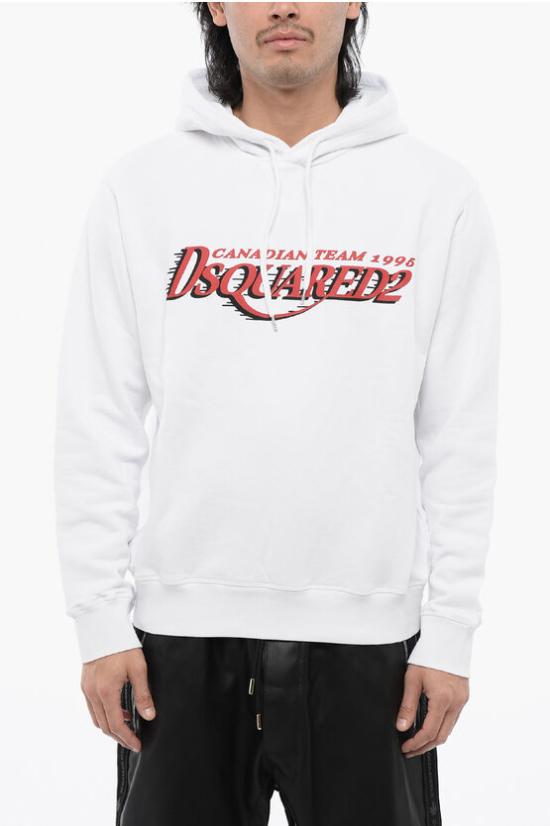  디스퀘어드2 긴팔 티셔츠 S74GU0782 D25004 100 White