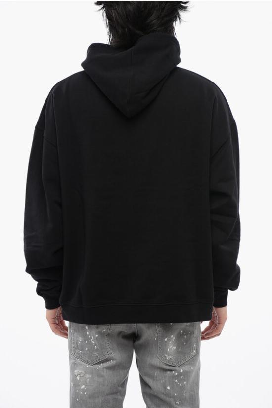  디스퀘어드2 후드 티셔츠 S74GU0765 S25551 900 Black - DSQUARED2