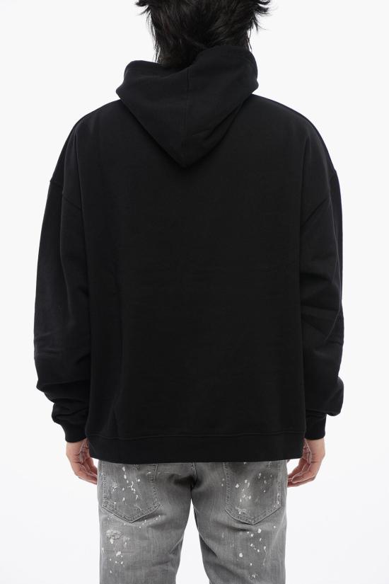  디스퀘어드2 후드 티셔츠 S74GU0765 S25551 900 Black - DSQUARED2