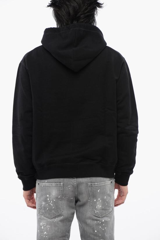  디스퀘어드2 후드 티셔츠 S74GU0755 S25551 900 Black - DSQUARED2