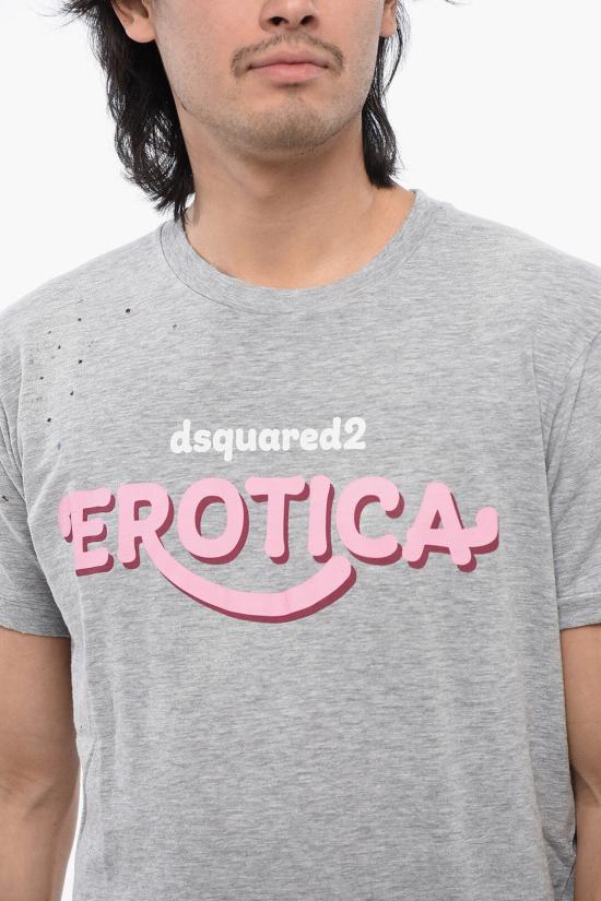  디스퀘어드2 반팔 티셔츠 S74GD1250 S22146 857M Gray - DSQUARED2