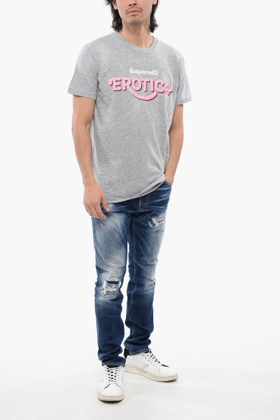  디스퀘어드2 반팔 티셔츠 S74GD1250 S22146 857M Gray - DSQUARED2