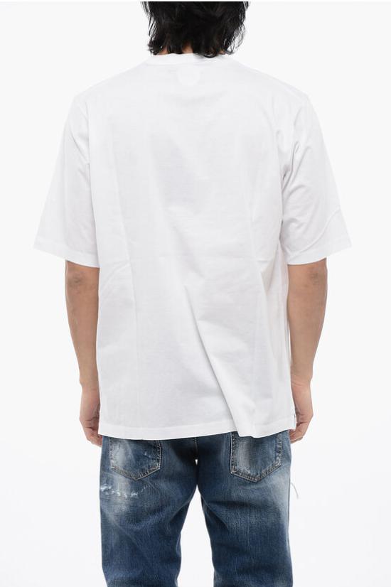  디스퀘어드2 반팔 티셔츠 S74GD1242 S23009 100 White - DSQUARED2