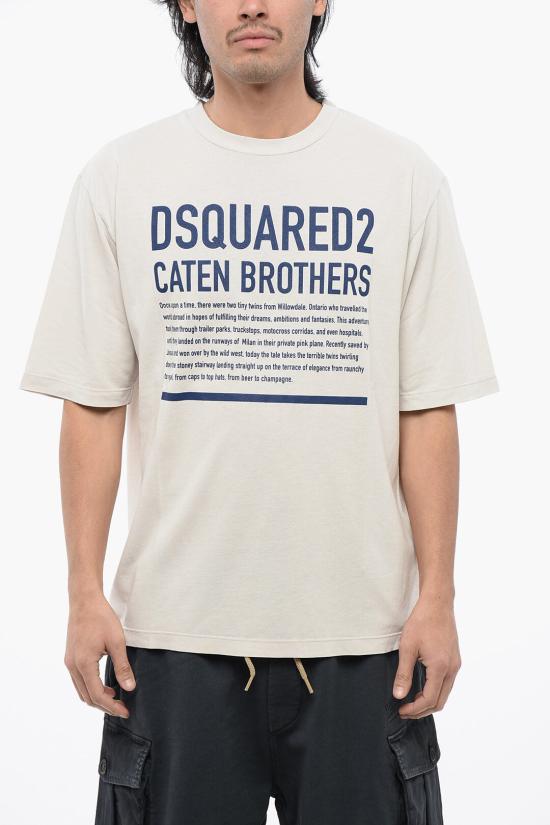  디스퀘어드2 반팔 티셔츠 S74GD1239 S24318 801 White