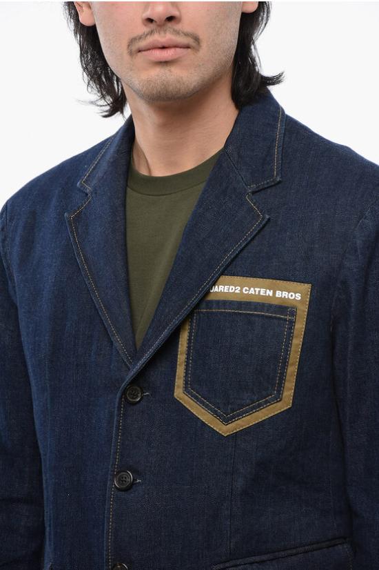  디스퀘어드2 수트 자켓 S74BN1249 S30309 965 Blue - DSQUARED2