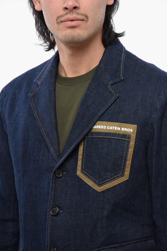  디스퀘어드2 수트 자켓 S74BN1249 S30309 965 Blue - DSQUARED2