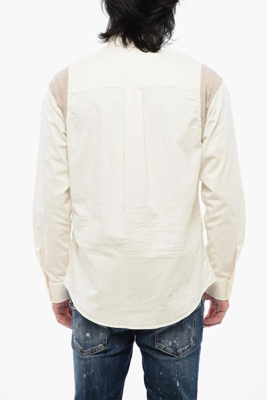  디스퀘어드2 긴팔 셔츠 S74DM0792 S35175 102 Yellow - DSQUARED2