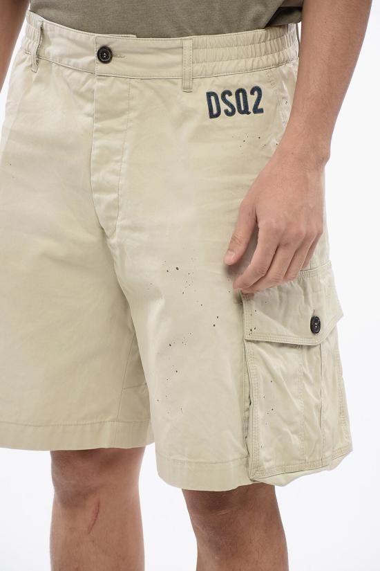  디스퀘어드2 숏팬츠 S74MU0833 S41794 806 Beige - DSQUARED2