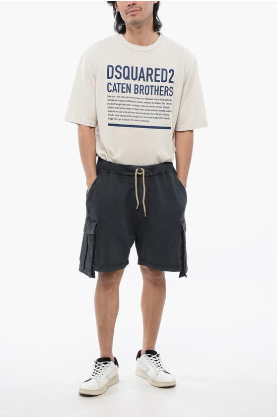  디스퀘어드2 숏팬츠 S74MU0815 S25539 814 Gray - DSQUARED2