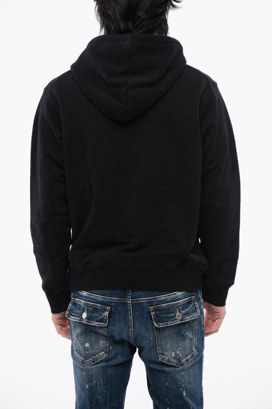  디스퀘어드2 후드 티셔츠 S74GU0782 D25004 900 Black - DSQUARED2