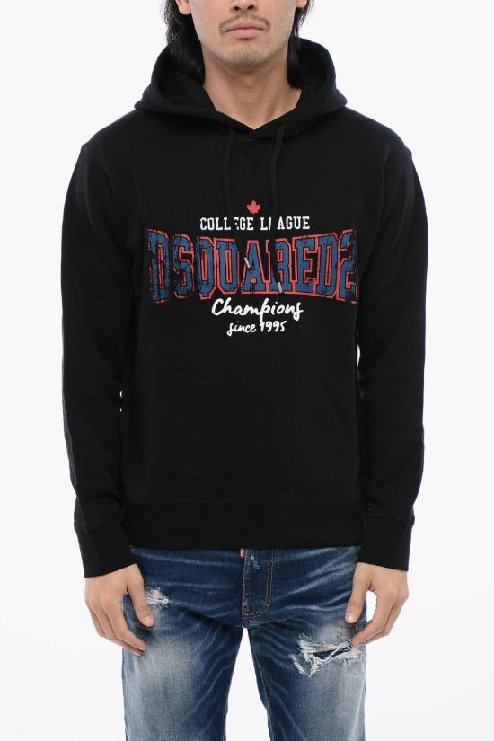  디스퀘어드2 긴팔 티셔츠 S74GU0783 D25004 900 Black