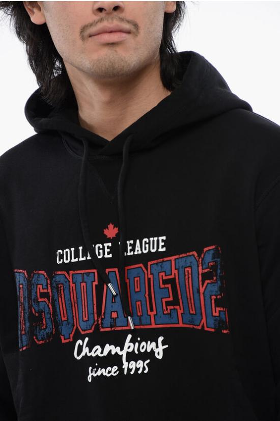  디스퀘어드2 긴팔 티셔츠 S74GU0783 D25004 900 Black - DSQUARED2