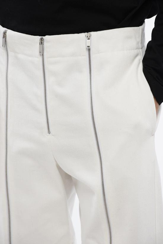  질샌더 스트레이트 팬츠 J21KA0184 J46463 102 White - JIL SANDER