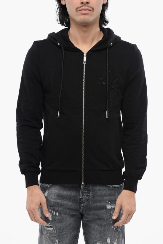  존 리치몬드 자켓 RMP24017FE Black - JOHN RICHMOND