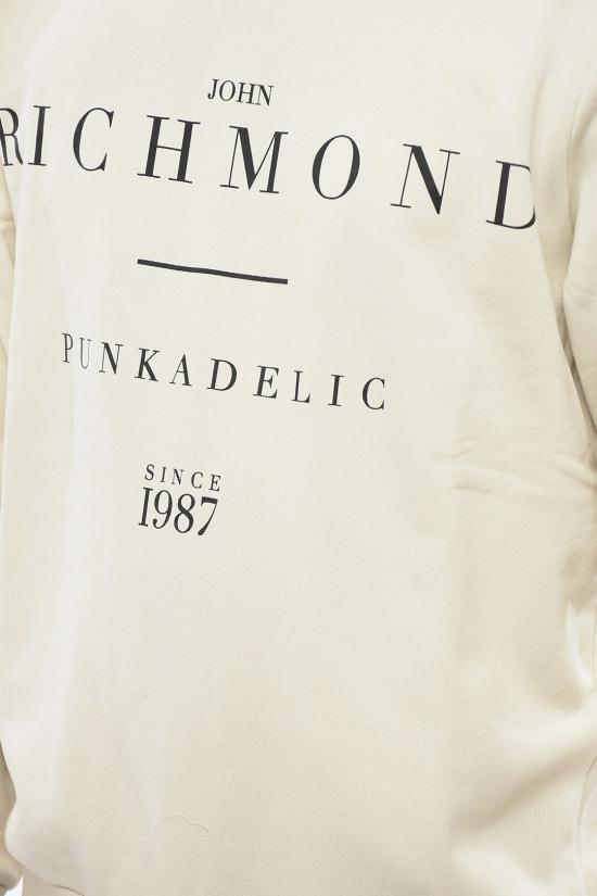  존 리치몬드 긴팔 티셔츠 RMP24019FEBONE WASHED - JOHN RICHMOND