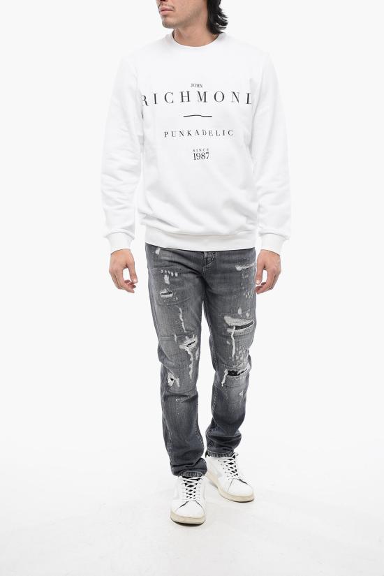  존 리치몬드 긴팔 티셔츠 RMP24019FEWHITE White - JOHN RICHMOND