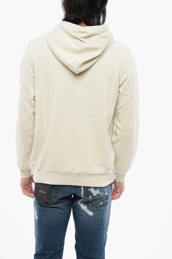  존 리치몬드 후드 티셔츠 RMP24015FEBONE WASHED Beige - JOHN RICHMOND