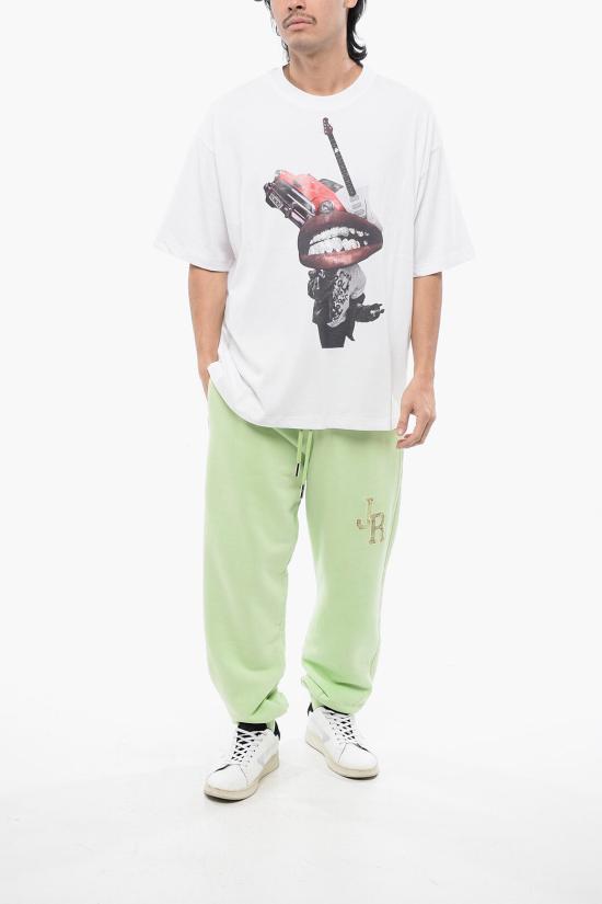  존 리치몬드 반팔 티셔츠 RMP24005TS White - JOHN RICHMOND