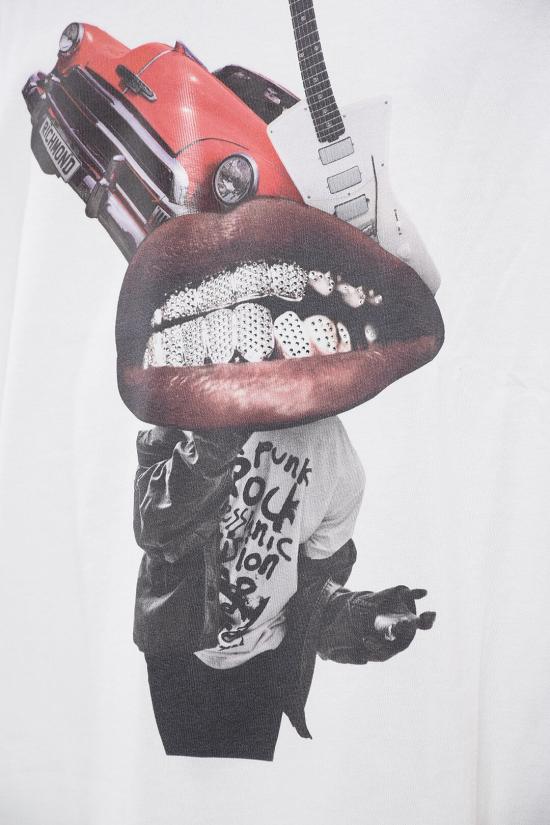  존 리치몬드 반팔 티셔츠 RMP24005TS White - JOHN RICHMOND