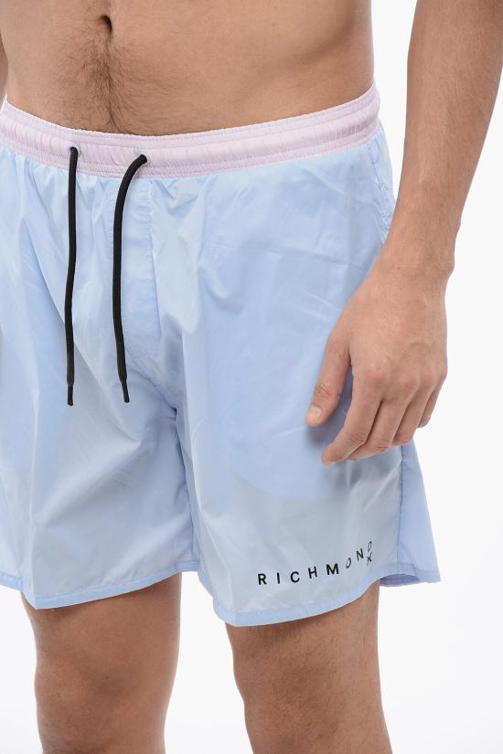  존 리치몬드 스윔팬츠 UMP24224COBLU POWEDER Blu Rosa - JOHN RICHMOND