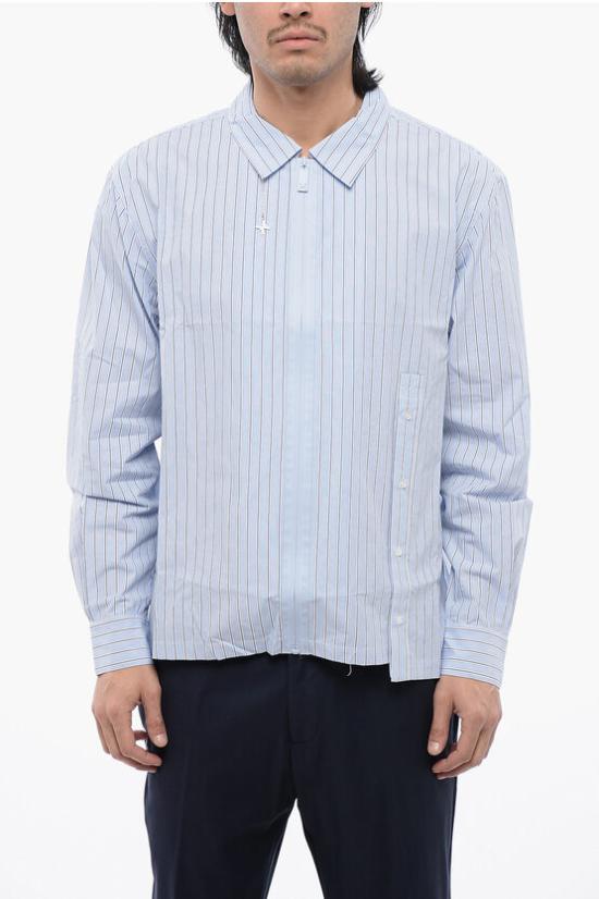  존 리치몬드 긴팔 셔츠 UMP24070CA Light blue