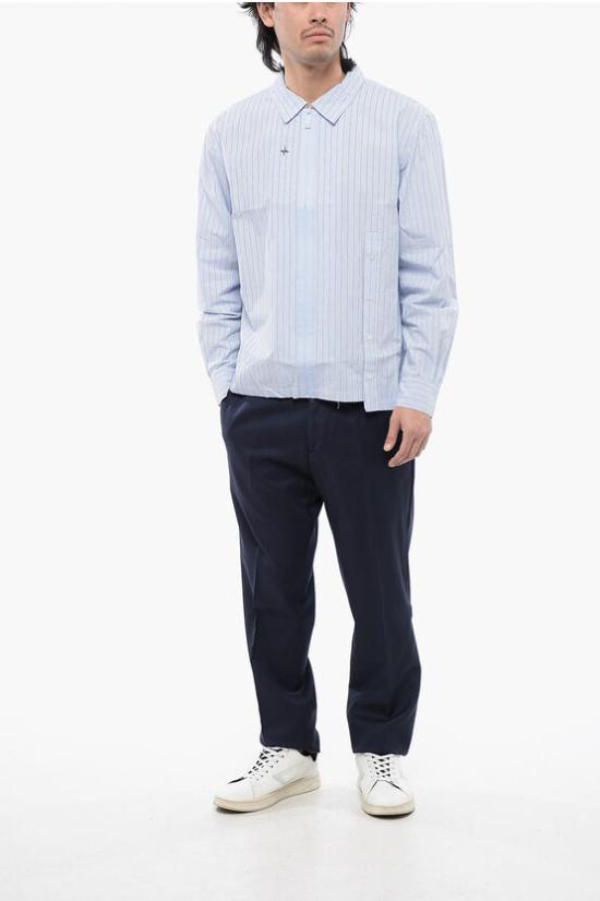  존 리치몬드 긴팔 셔츠 UMP24070CA Light blue - JOHN RICHMOND