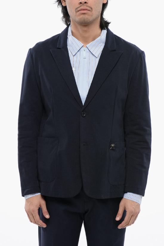  존 리치몬드 수트 자켓 UMP24088GCNAVY Blue