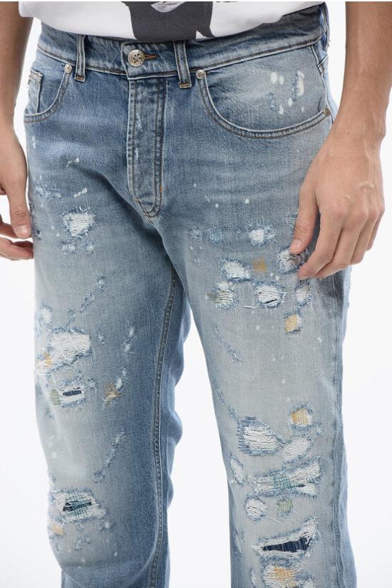  존 리치몬드 데님 팬츠 RMP24122JE Blue - JOHN RICHMOND