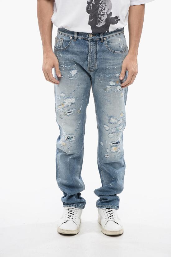  존 리치몬드 데님 팬츠 RMP24122JE Blue - JOHN RICHMOND