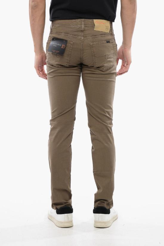  꼬르넬리아니 스트레이트 팬츠 714JQ3 3120149 030 Brown - CORNELIANI