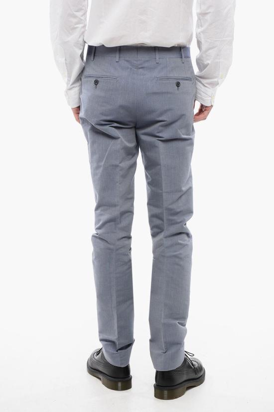  꼬르넬리아니 스트레이트 팬츠 834R43 8284101 008 Light blue - CORNELIANI