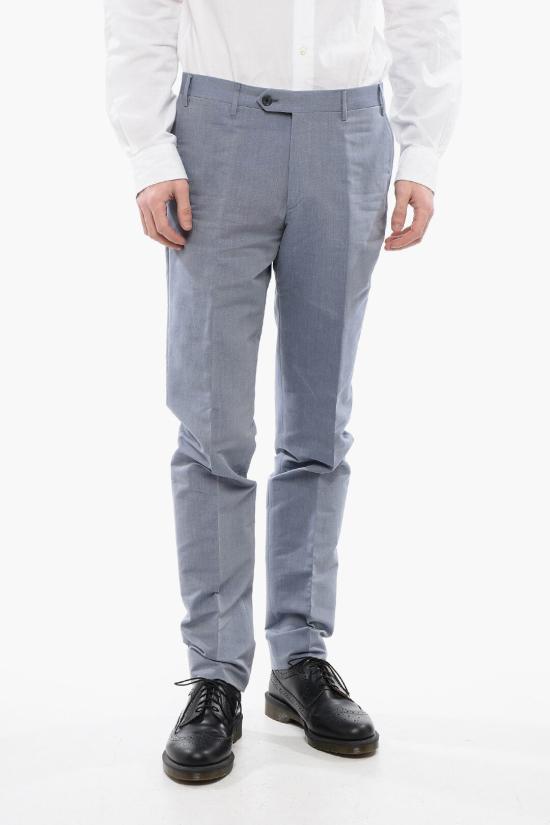  꼬르넬리아니 스트레이트 팬츠 834R43 8284101 008 Light blue