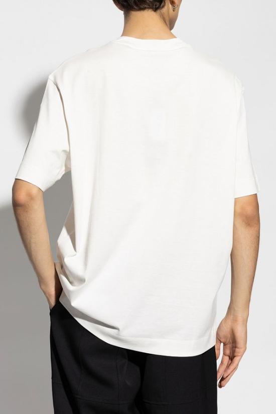 25SS 엠포리오 아르마니 반팔 티셔츠 6D1TD7 1JOCZ 01C2 Offwhite eagle - EMPORIO ARMANI