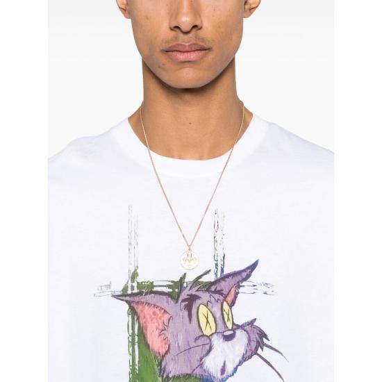 25SS 아이스 비 아이스버그 반팔 티셔츠 6325 F041 1101 WHITE - ICE B ICEBERG