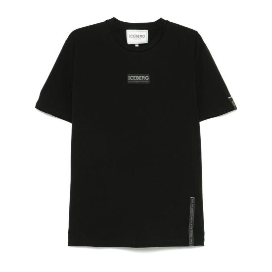 25SS 아이스 비 아이스버그 반팔 티셔츠 6318 F019 9000 BLACK
