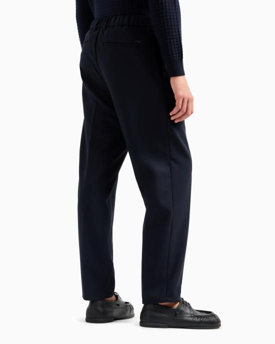 25SS 엠포리오 아르마니 스트레이트 팬츠 6D1PM6 1NFTZ 0920 Blu navy - EMPORIO ARMANI