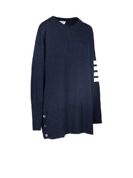  톰브라운 스웨터 FKA342AY1002415 NAVY DOM - THOM BROWNE